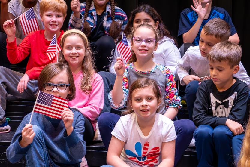 Students celebrate Veterans Day